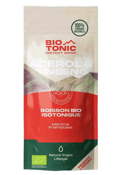 BioTonic : LA Boisson Énergétique Isotonique Bio 100% Naturelle - Natural Origins