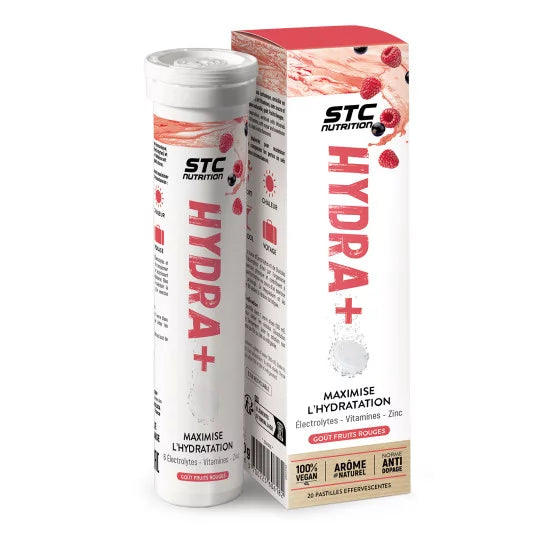 Hydra + Electrolytes - pastilles d'hydratation - 2 saveurs - STC Nutrition