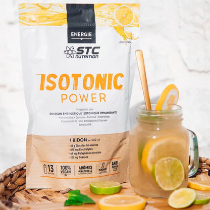 Isotonic Power - Boisson énergétique goût citron - STC Nutrition