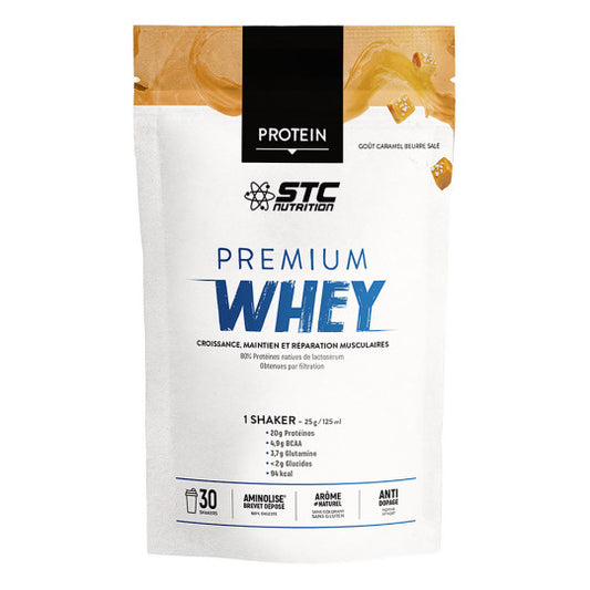 PREMIUM WHEY - SALTED BUTTER CARAMEL - 750g - STC NUTRITION 