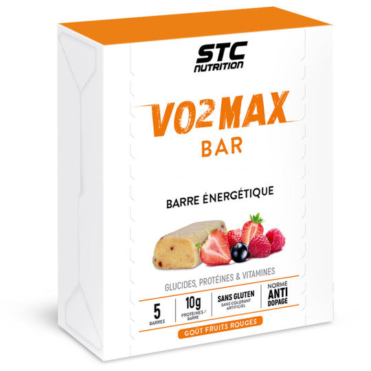 VO2 MAX BAR - FRUITS ROUGES - STC NUTRITION
